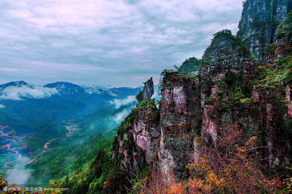 金寨莲花山八景,广州莲花山风景