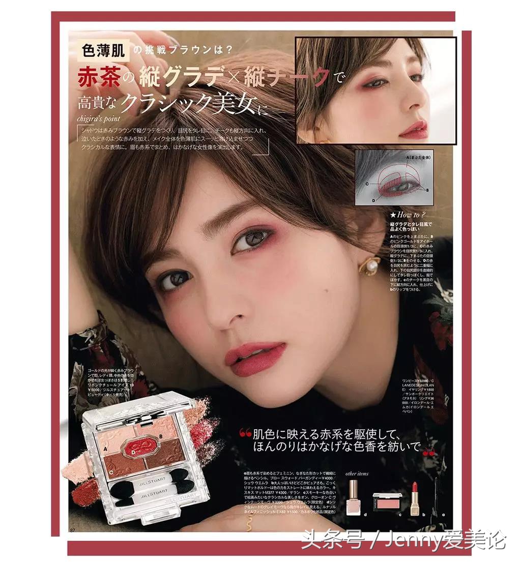 森绘梨佳种草口红,日杂色口红图片