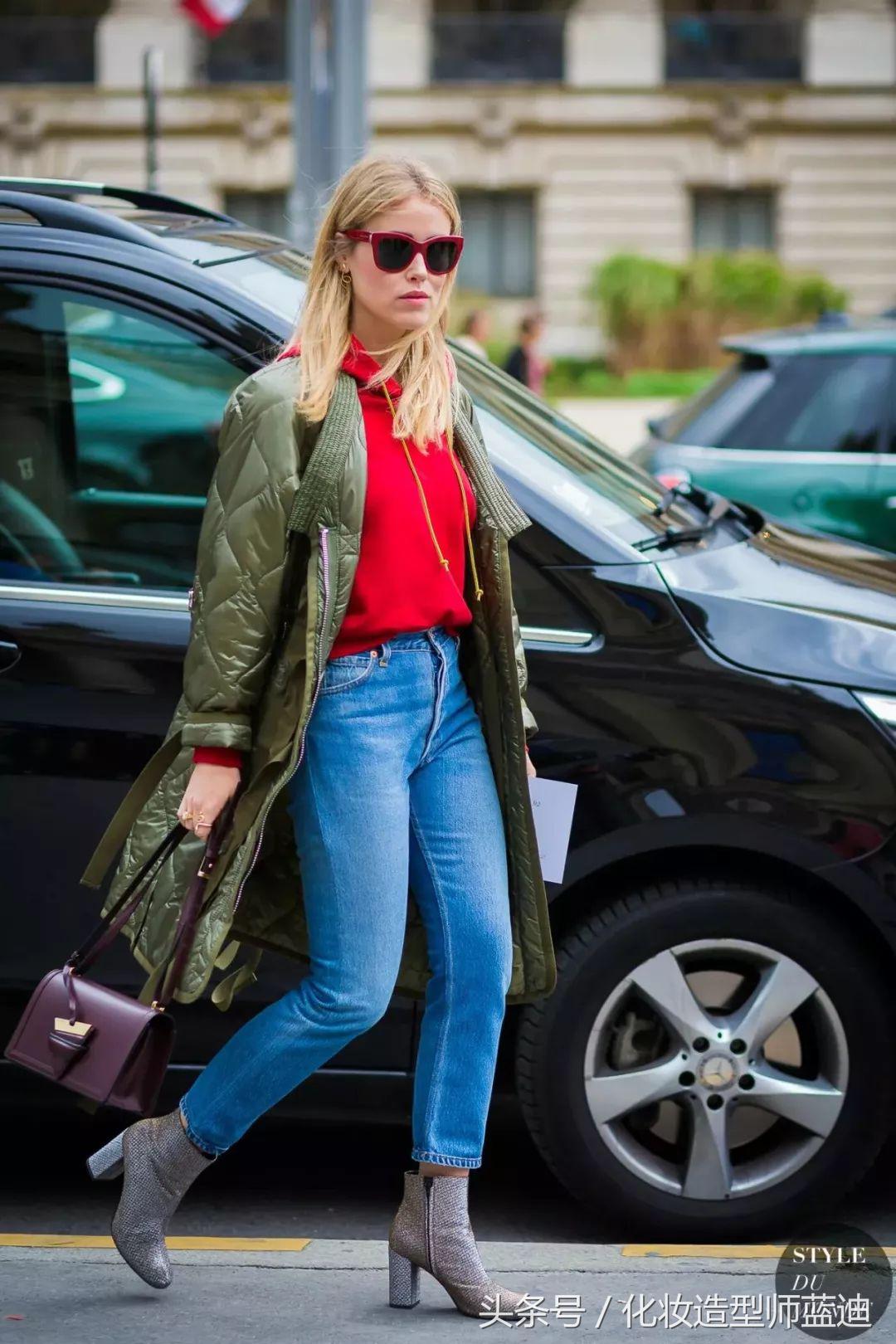 羽绒服穿起来臃肿你裤子选对了吗,羽绒服穿着没气质