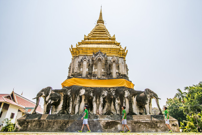 泰国清迈县旅行者,清迈佛寺之城等你采撷的泰北玫瑰