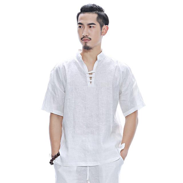 凉爽透汗轻奢高级感衬衫,柔软凉爽亚麻制成的宽松衬衫
