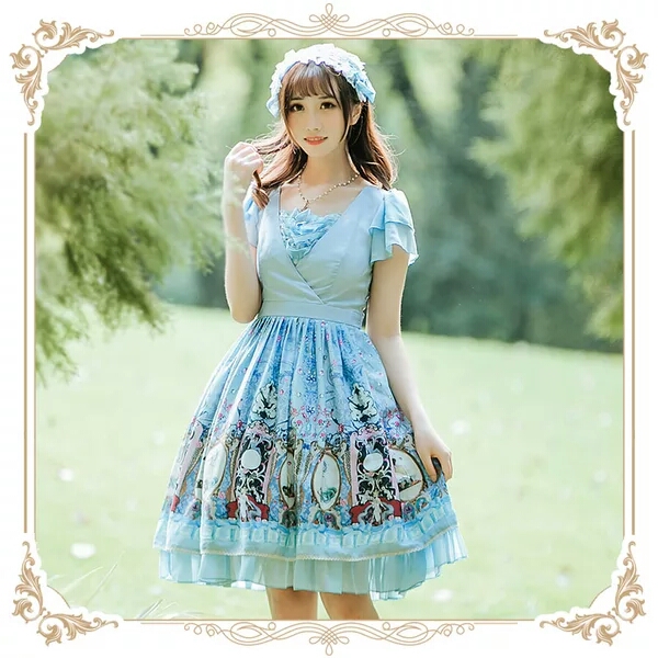 拼多多正品lolita店铺推荐,吃土也要买的裙子套装推荐