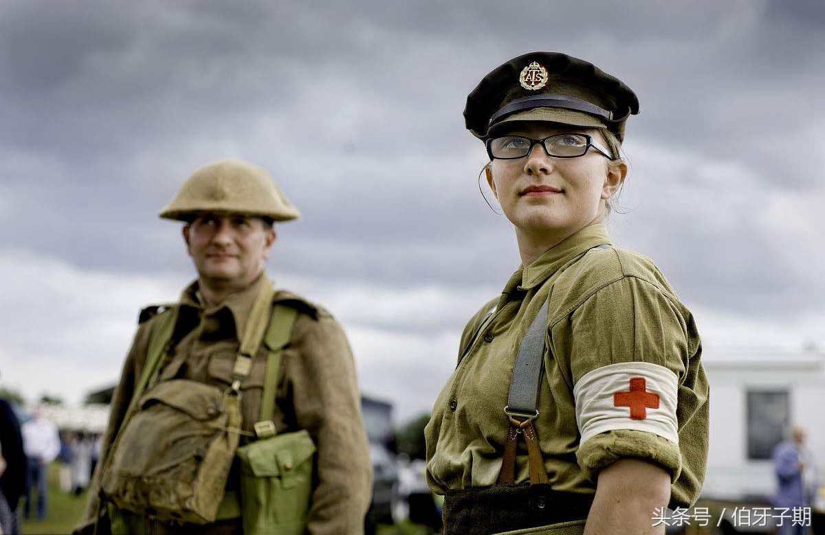 二战时期的欧洲真实影像,二战中的英国老照片