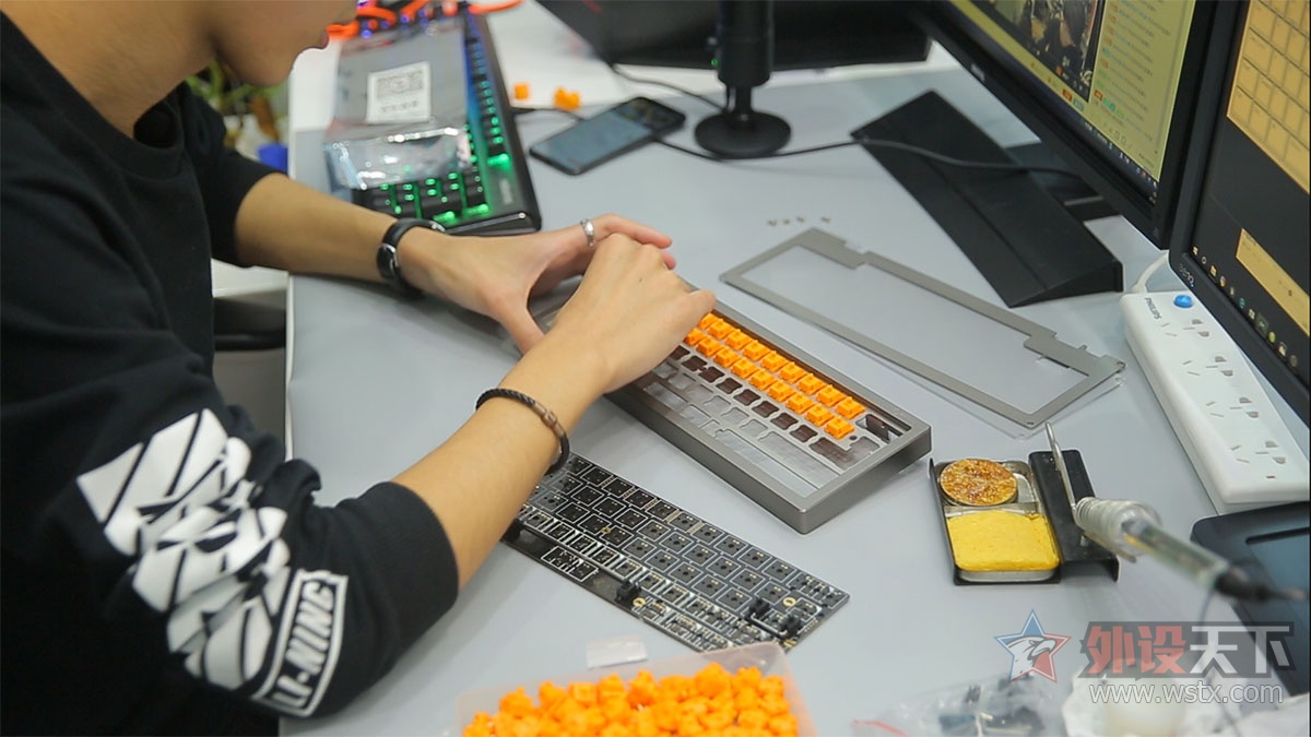 自己做机械键盘教程,手工吃鸡键盘