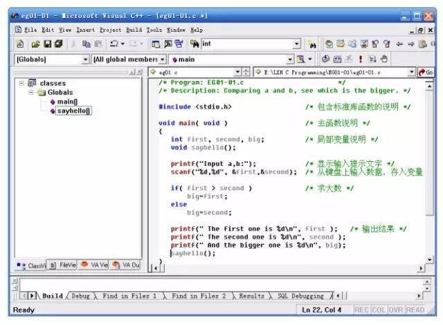 c语言vc6.0教程,c语言基础入门教程在vc6.0中编写