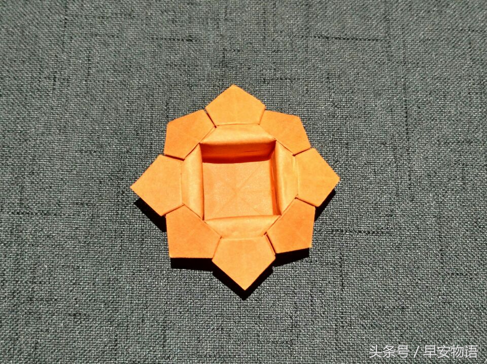 折纸折叠收纳盒教程,折纸千纸鹤收纳盒简单易学慢教程