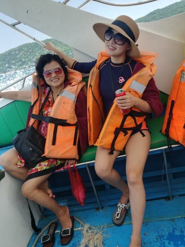 第一次去泰国海滩,大海去旅行泰国