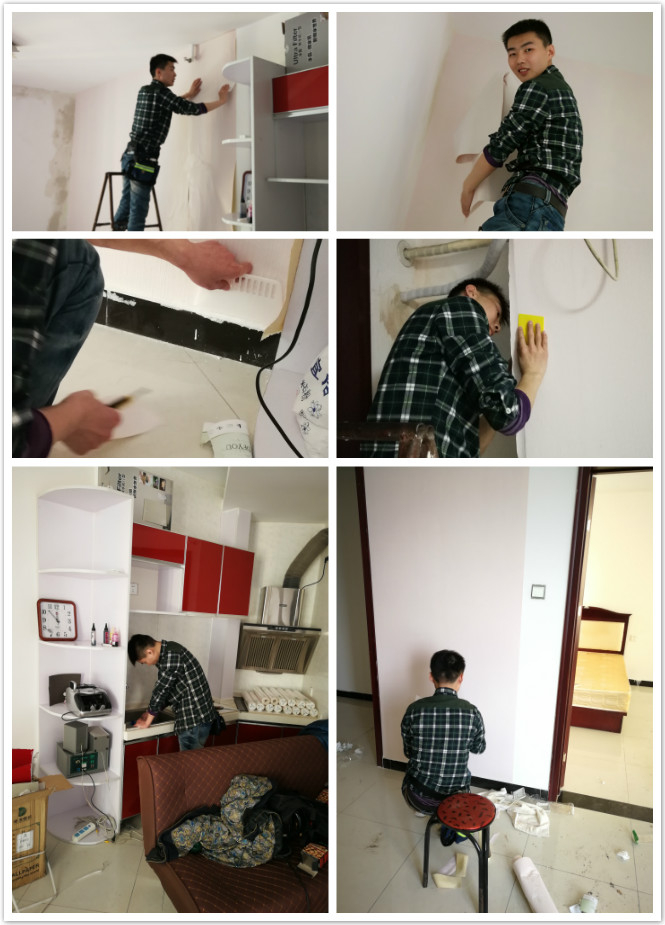 刚贴的墙纸没有干可以撕掉吗,壁纸一般多久就必须换