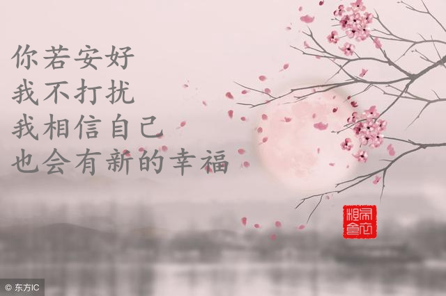 心不在了再坚持也没任何意义,心不在了何必强留