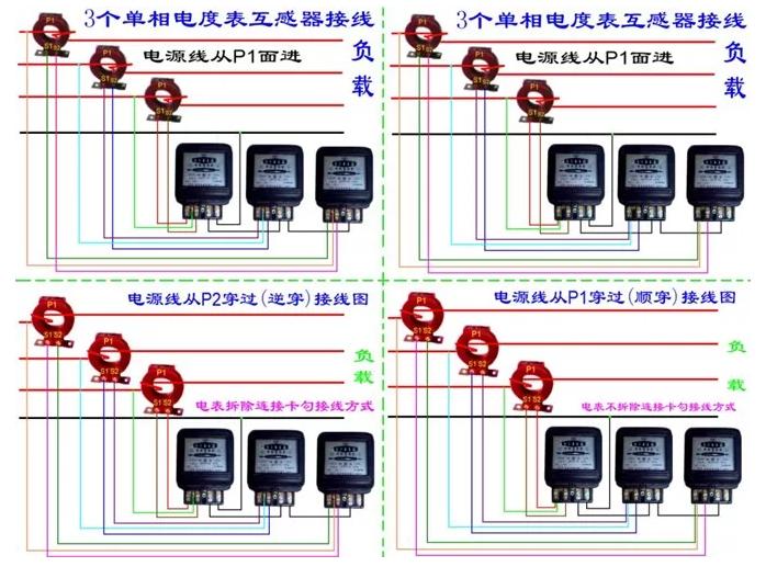 电能表电流表接线方法,电能表的正确接线讲解