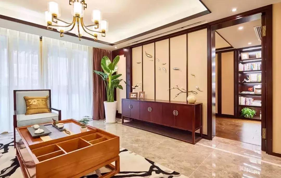 最火的隐形门电视墙效果图,20款电视隐形门