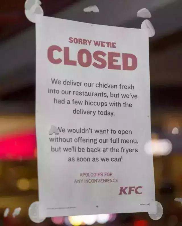 肯德基多晚关门,肯德基关门的原因