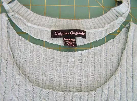 无袖旧毛衫改造大全图,旧毛衣改造100种方法