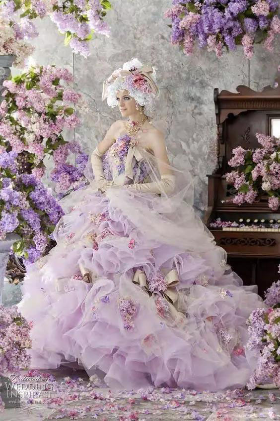 中国买不到的婚纱!Stelladelibero跳进花海的新娘,美到爆炸!