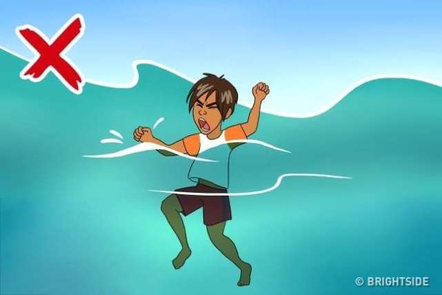 在大海被困怎么办,海边自救小技巧