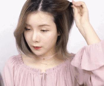 内扣外翻层次发型短发,女生短发泡面头适合什么发型