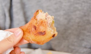 家常肉馅蒸饺,自制香葱肉馅饺子