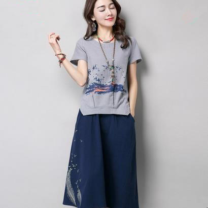 光腿穿裙子好看吗,棉麻显瘦通勤气质显腿长连衣裙