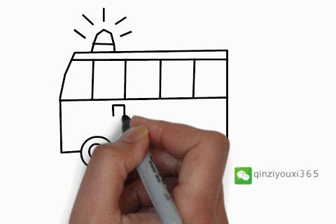 100个人物动态简笔画,青蛙蝌蚪动态简笔画