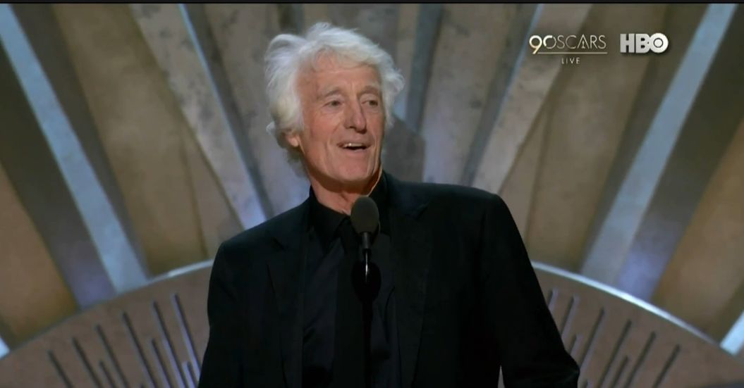 第90届奥斯卡获奖电影,第90届奥斯卡完整获奖名单