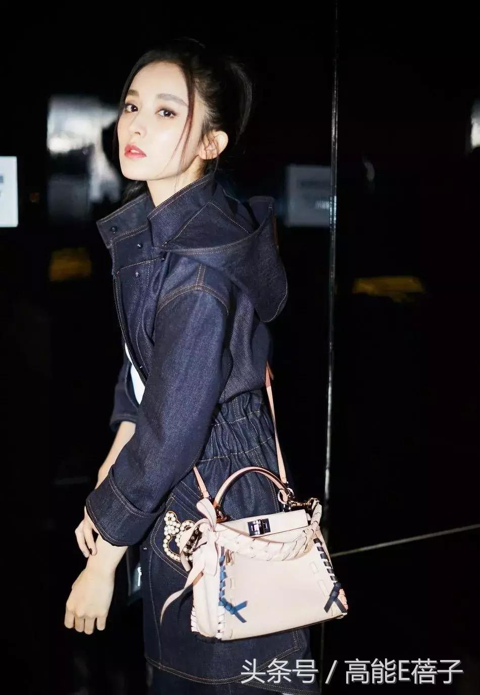 刘诗诗古力娜扎毛绒包,刘诗诗娜扎热巴