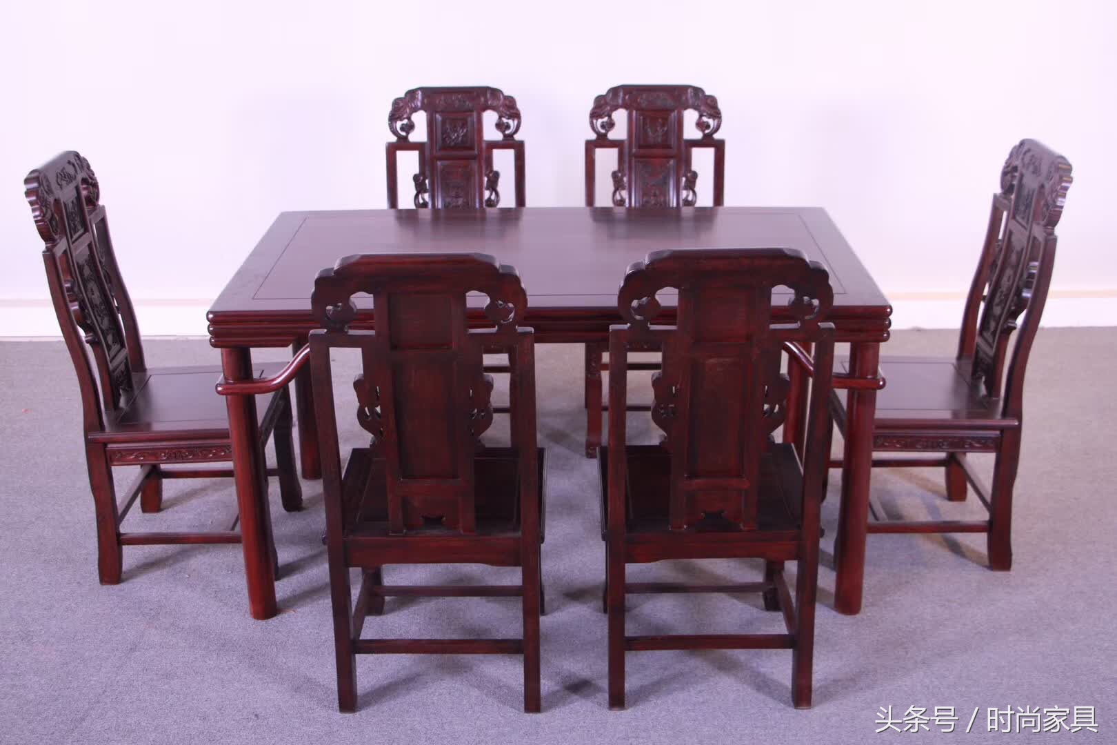 红木餐桌怎么弄好看又简单,简单风格的红木餐桌