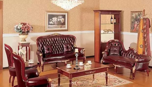 顶级奢华欧式红木家具装修搭配,灰色配欧式红木家具的装修风格