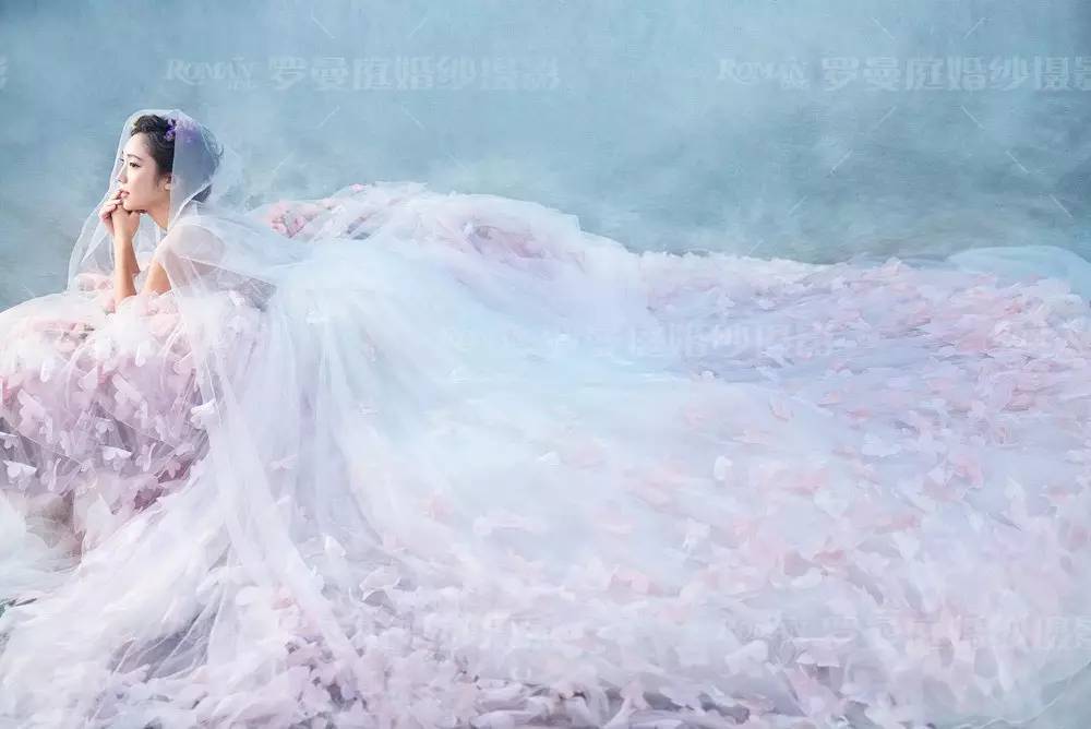 罗曼庭|“欢乐颂”女主角拍婚纱照，会是什么样子？