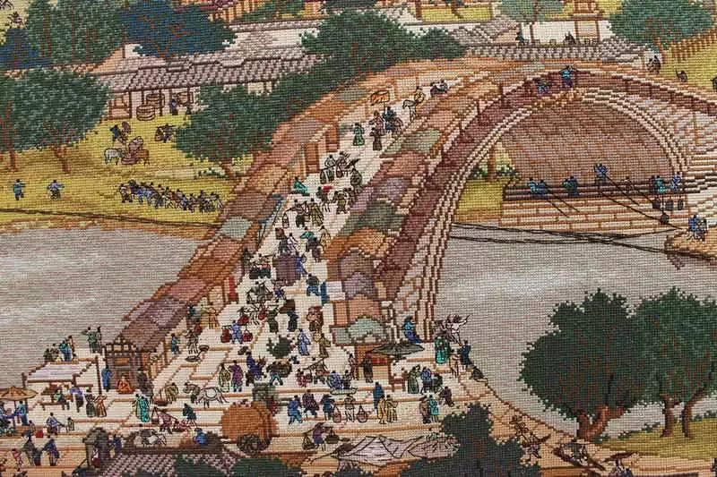 清明上河图十字绣在哪儿出售,十字绣的清明上河图