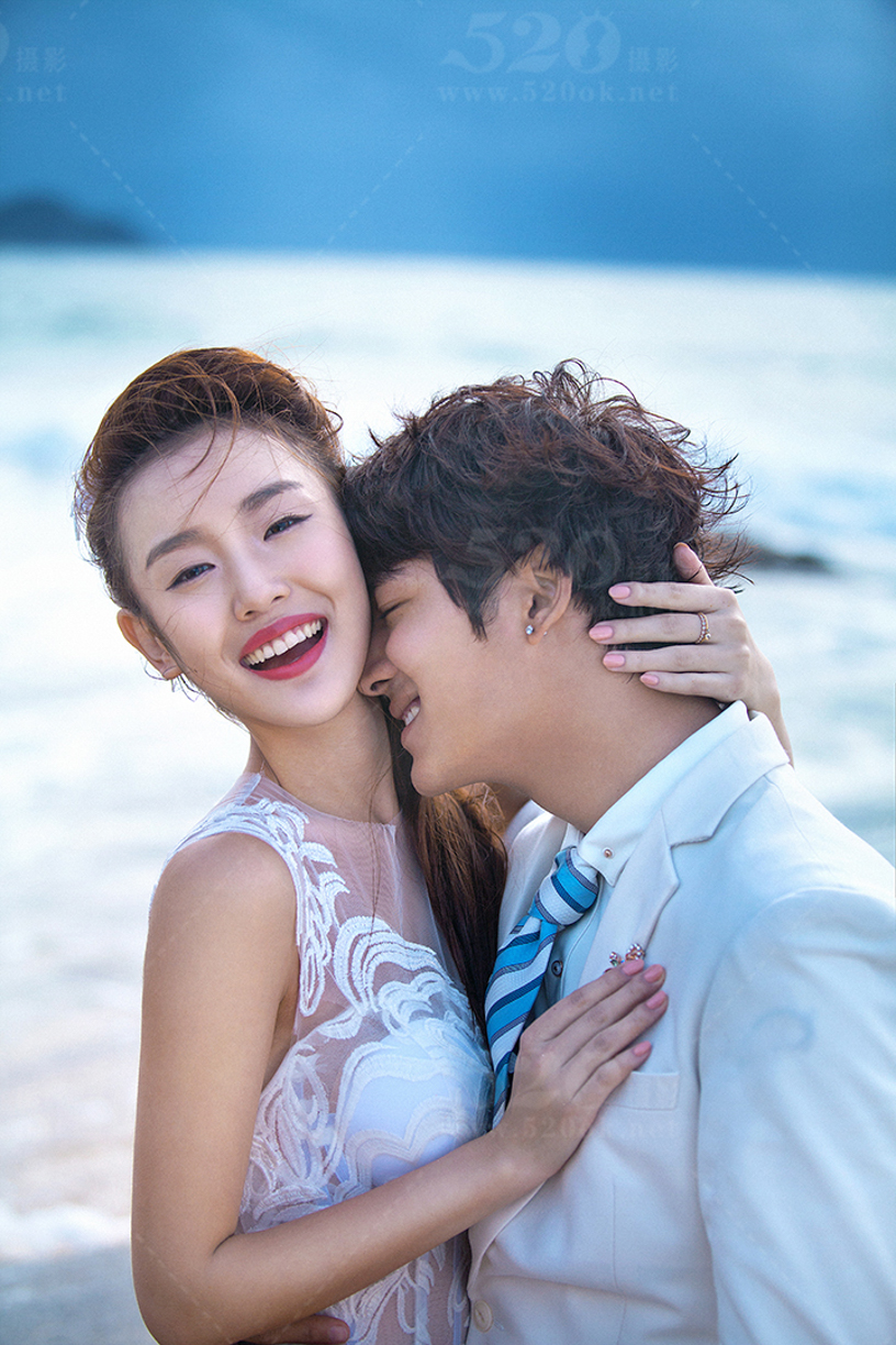 深圳创意婚纱摄影,牙齿有点歪怎么拍婚纱照