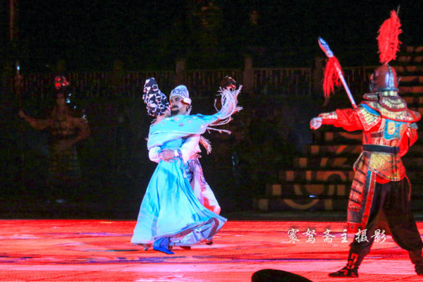 西安华清宫长恨歌实景,华清宫长恨歌舞剧大型实景演出