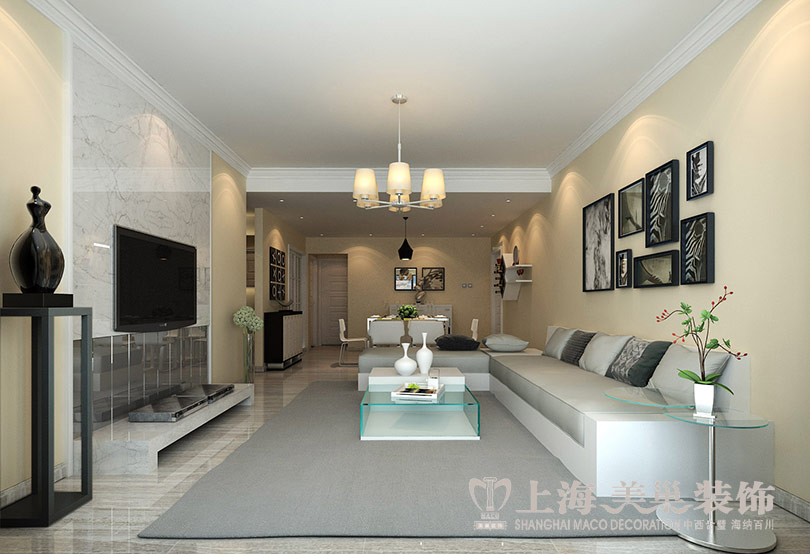 星城国际装修案例,星城国际两房装修