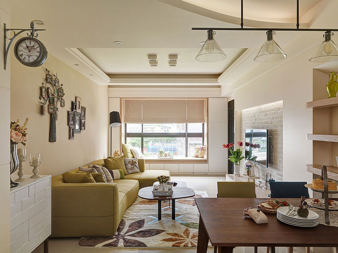 现代轻奢客厅设计案例分享,高档客厅案例