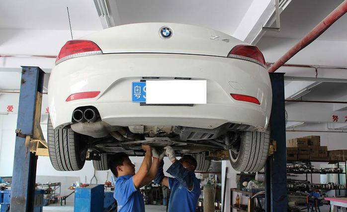 电镀绿狂魔宝马Z4改装案例