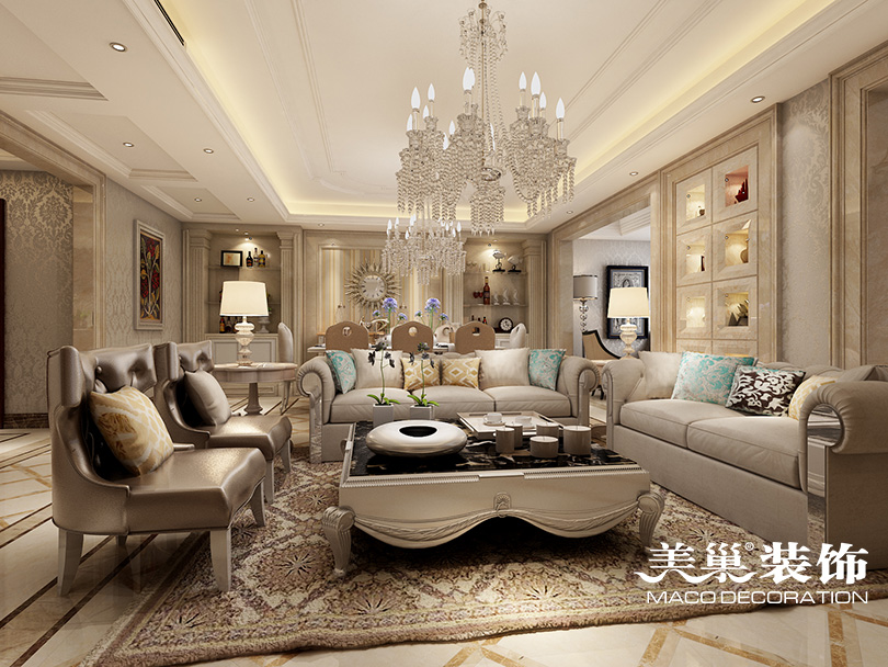 豪华装修170平米,109平米美巢装修图