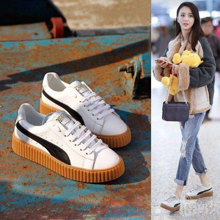 彪马蕾哈娜金标,彪马新款蕾哈娜