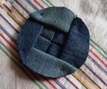 旧物改造牛仔裤收纳盒,旧牛仔改造壁挂收纳袋