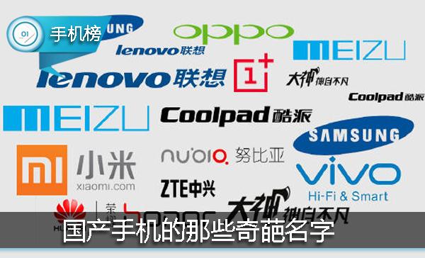 国产手机的奇葩名字,国产奇葩雷人手机