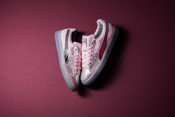 puma粉色系列,puma粉色和紫色运动套装