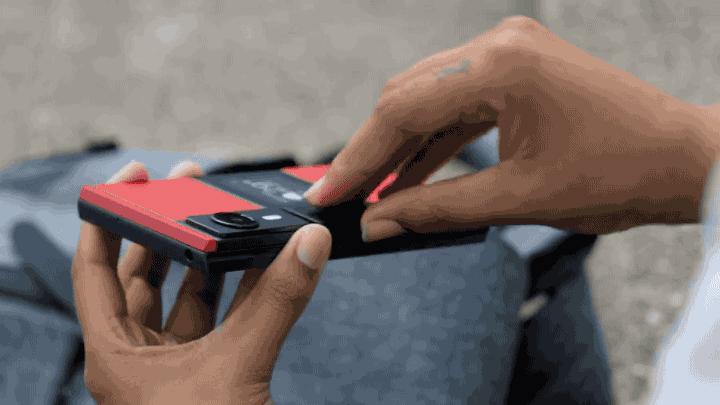 谷歌积木手机,谷歌模块化手机实物