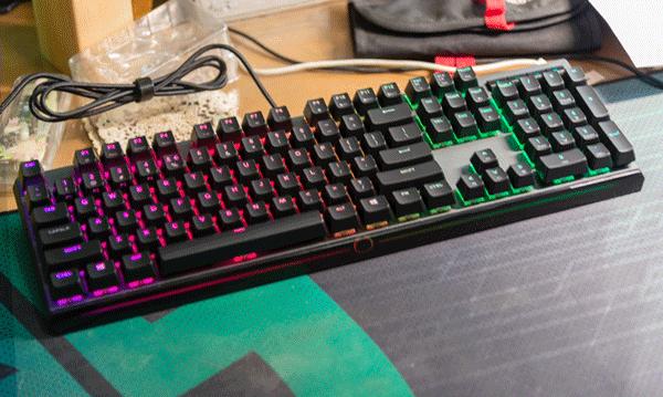 酷冷至尊樱桃红轴键盘,酷冷至尊skg机械键盘