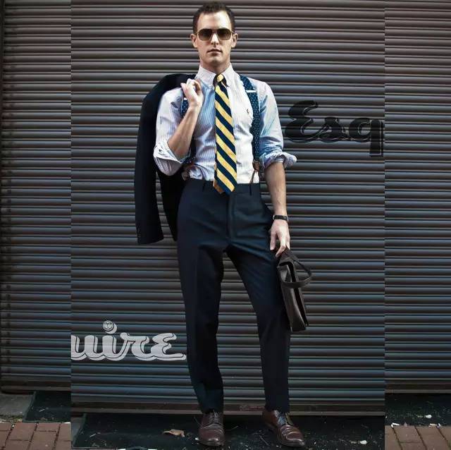 你说男朋友穿背带裤太娘？我说明明就很绅士！