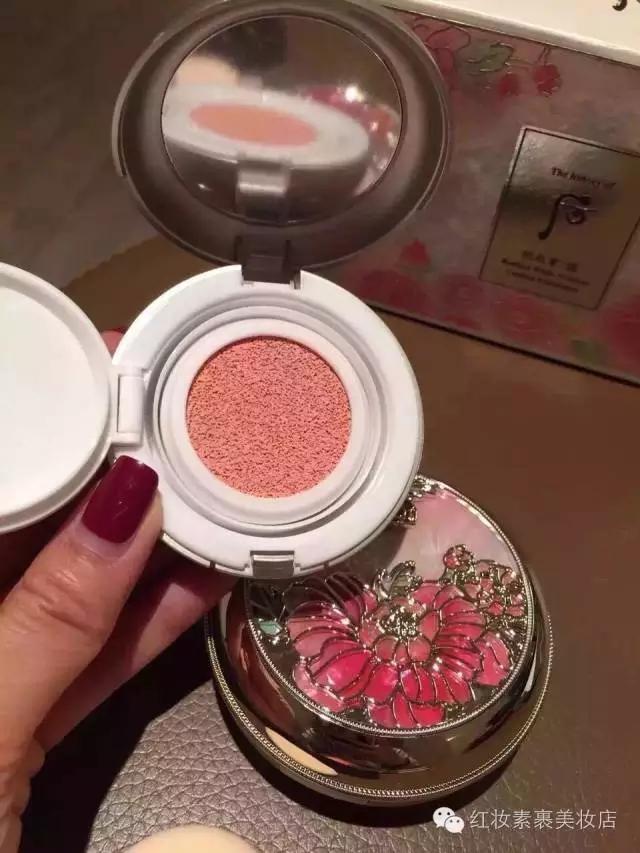 韩国whoo后黄金气垫粉底液,whoo化妆品套装官方旗舰店直播