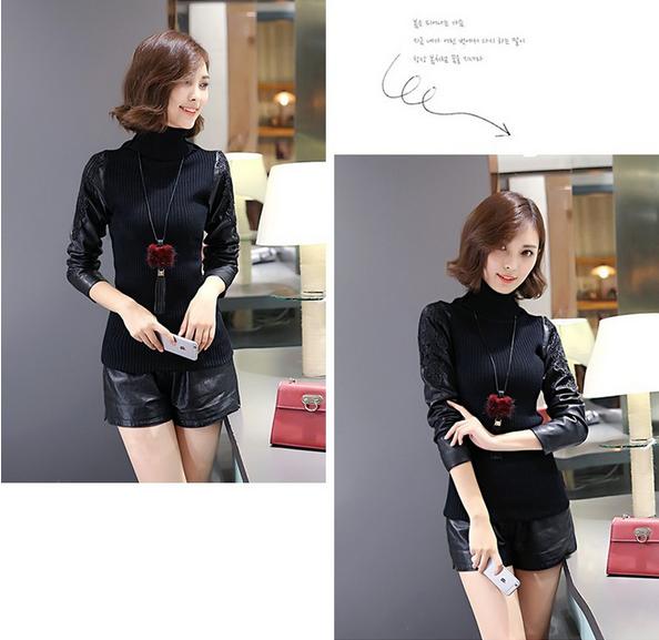 2015新款打底蕾丝长袖,今年最爆款加绒蕾丝打底