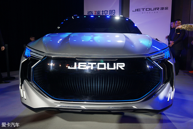 捷途概念车jetourx动态欣赏,捷途轿跑suvjetourx什么时候上市