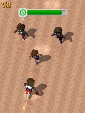 打篮球新手必看,方块战术篮球