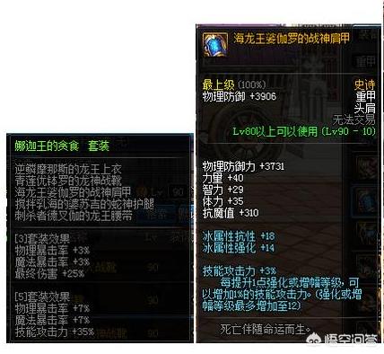 娜迦王的贪食套装110级有用吗,地下城与勇士娜迦王的贪食