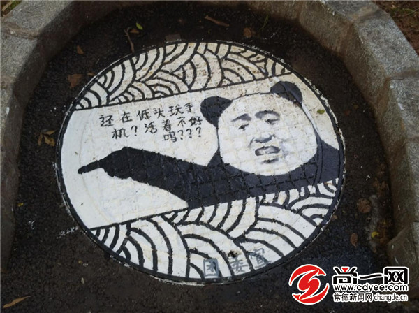 文理学院井盖,井盖绘画校园