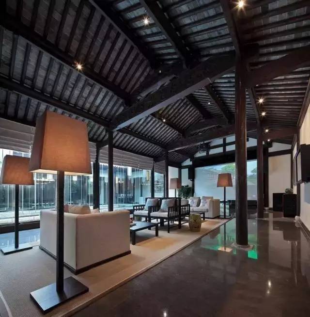 二层仿古建筑木结构,仿古建筑庭院木结构