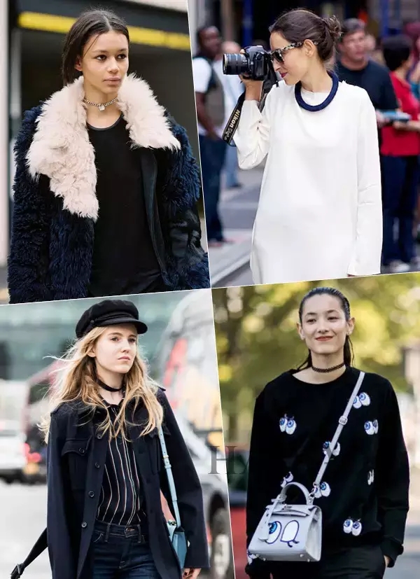 choker属于什么风格的搭配,choker为什么是时尚的宠儿